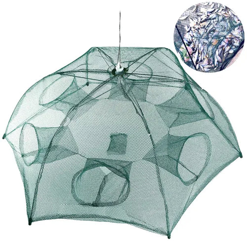 Collapsible Trap Net — Shrimp, Minnow & Crab