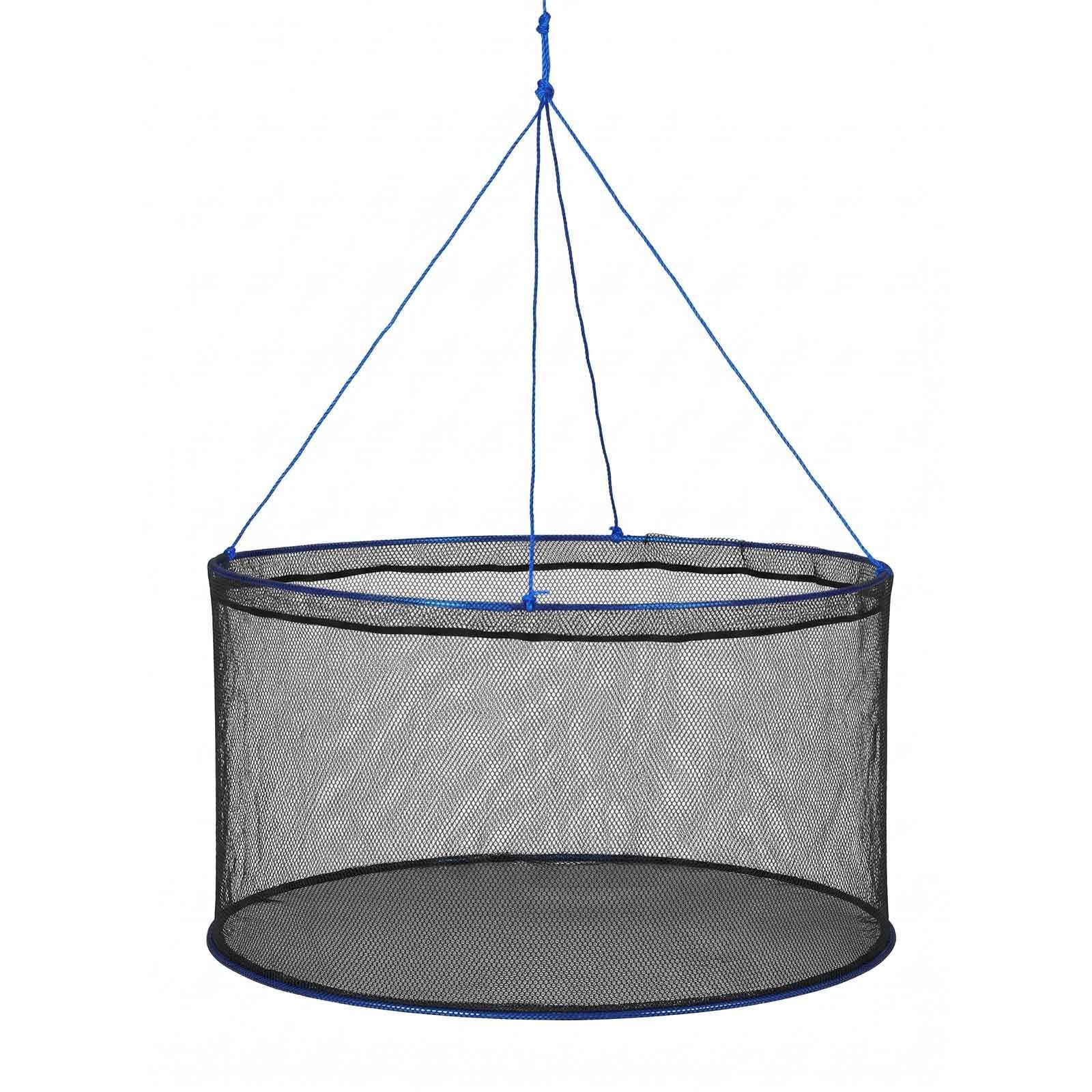 Pier Drop Net — Foldable, Rope & Storage Bag
