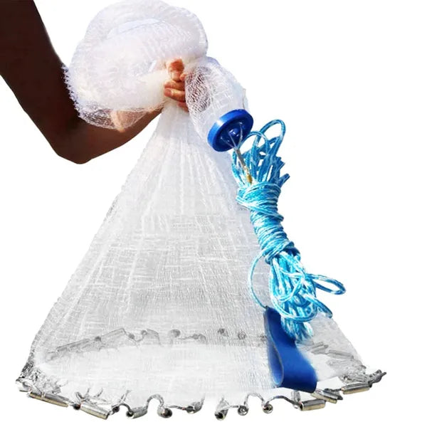Cast Net — 6ft, Chain Sinker Bottom