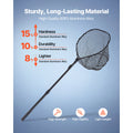 Telescopic Landing Net — 61cm, Silicone Mesh